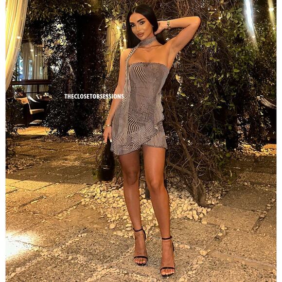 RARE!!! ZARA BLOGGER FAVE!!! Strapless Short Dress NWT - Picture 13 of 16